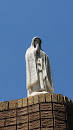 Cedar of Lebanon Pray for Us Statue 