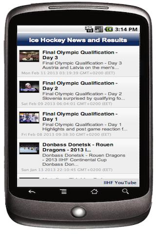 Ice Hockey News and Results