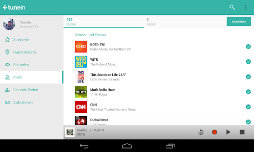 TuneIn Radio Pro apk cracked download - screenshot thumbnail