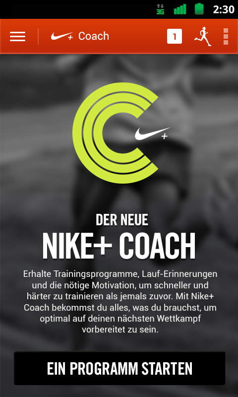 nike running app km