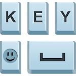 Swipe Blue Keyboard Apk