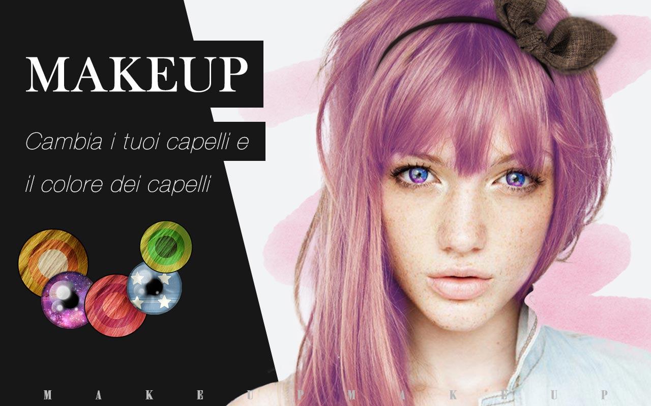 Android application Makeup - Cam &amp; Color Cosmetic screenshort