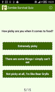 Zombie Survival Quiz Screenshots 0