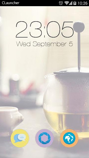 Tea Time C Launcher Theme