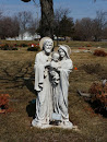 The Holy Family statue 
