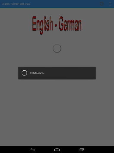 English German Dictionary