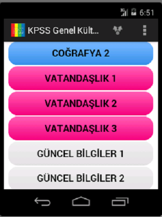 【免費教育App】KPSS Genel Kültür-APP點子