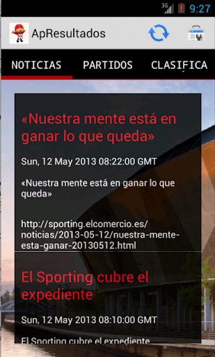 Sporting Noticias Resultados