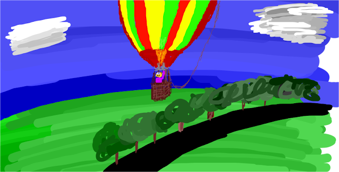 Draw My Thing in 5 minutes (Hot Air Balloon)