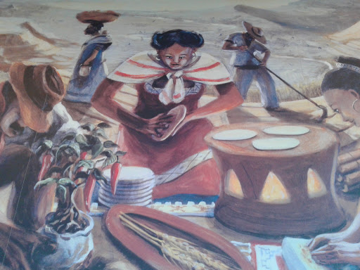 Making Tortilla Mural