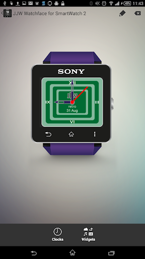 JJW Retro Watchface 5 for SW2