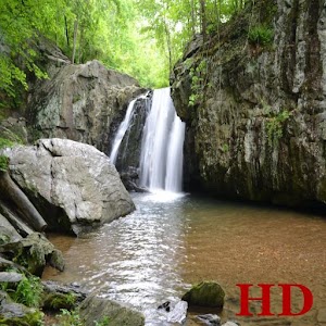 Real Water Falls HD logo