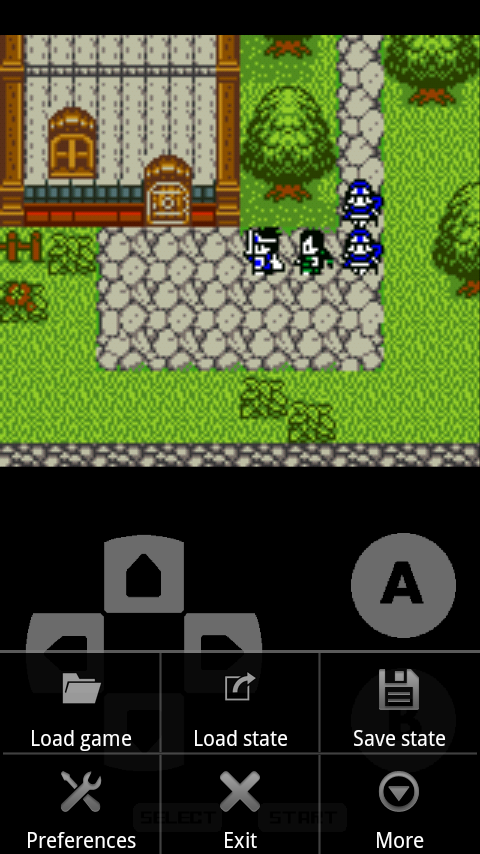    John GBC - GBC emulator- screenshot  