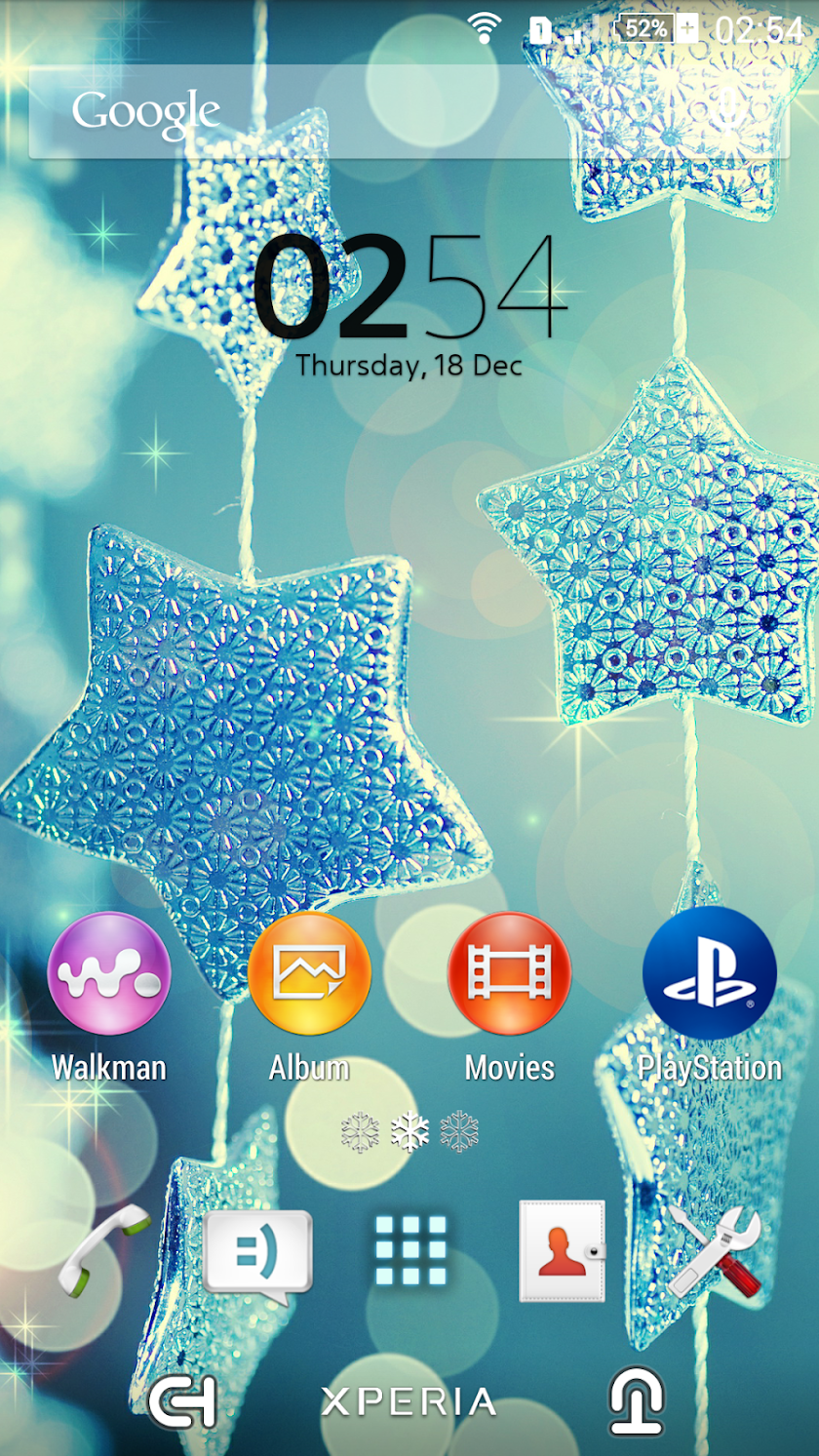 Theme XPERIEN™- Christmas Screen 2