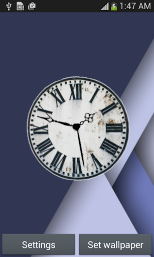 Vintage Clock Live Wallpapers