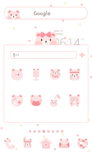 免費下載個人化APP|PinkBear dodol launcher theme app開箱文|APP開箱王