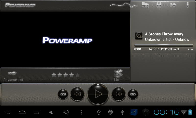 Poweramp skin titan 1.1 APK