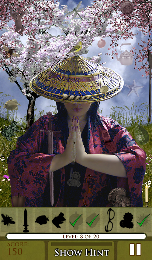 Android application Sakura Garden screenshort