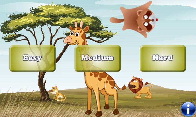 Android application Zoo Brain Game for Toddlers screenshort