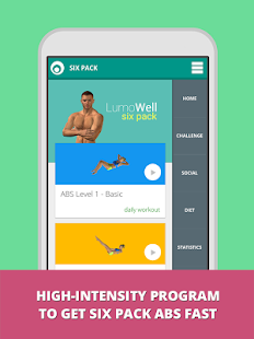 Free Download Six Pack Abs Workout LumoWell APK for Android