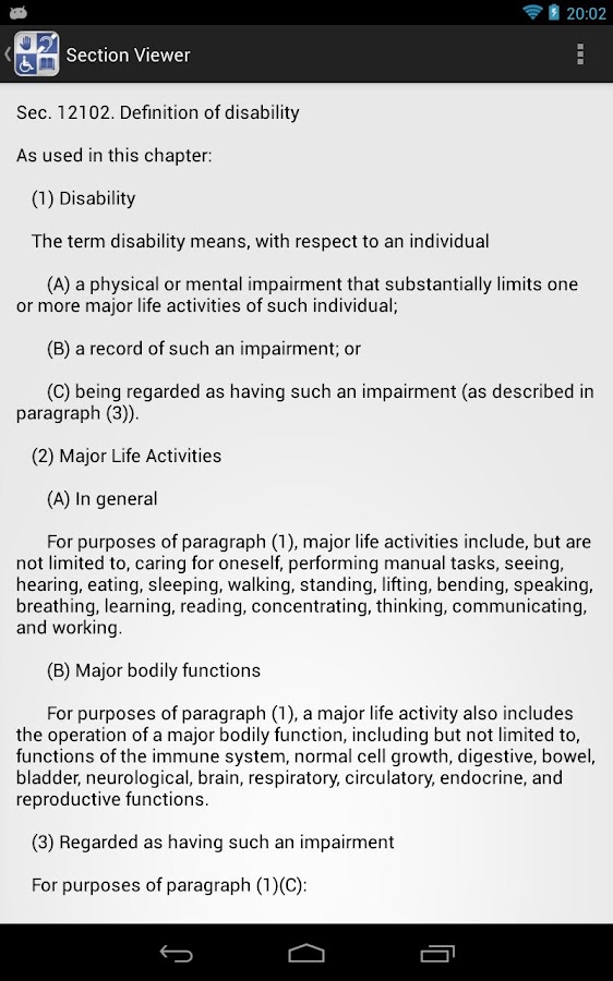 ADA Reference Android Apps on Google Play