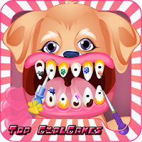 Crazy Dog Dentist - Girl Game icon