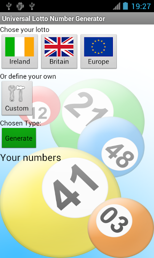 Universal Lotto Number Picker