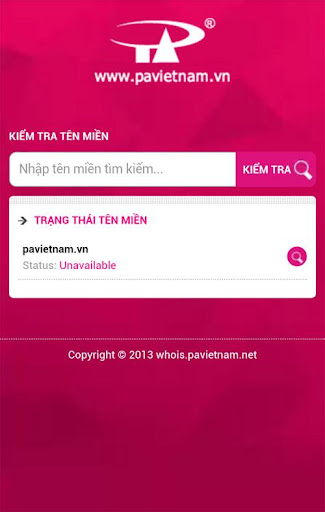 【免費工具App】P.A Viet Nam Mobile Whois-APP點子