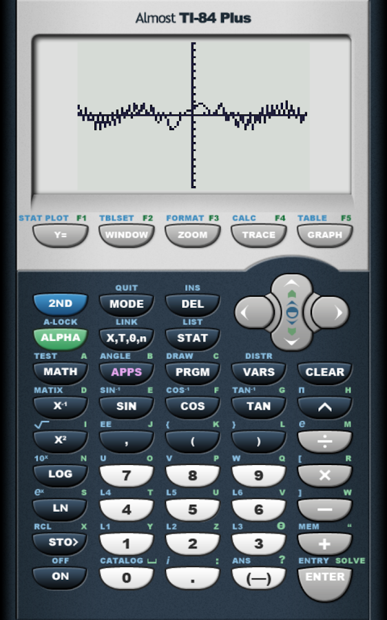 AlmostTI - TI Calc Emulator - screenshot