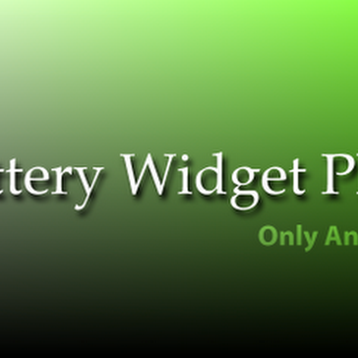 Battery Widget Plus v2.8.8