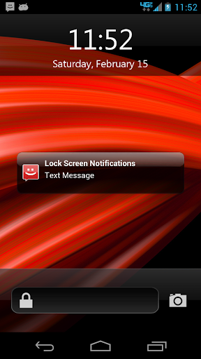 Lock Screen Notifications