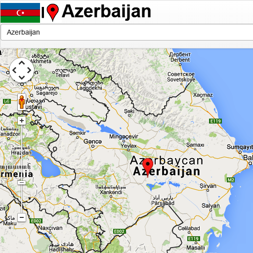 Azerbaijan Map