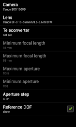 DOF Calculator Pro poster 20