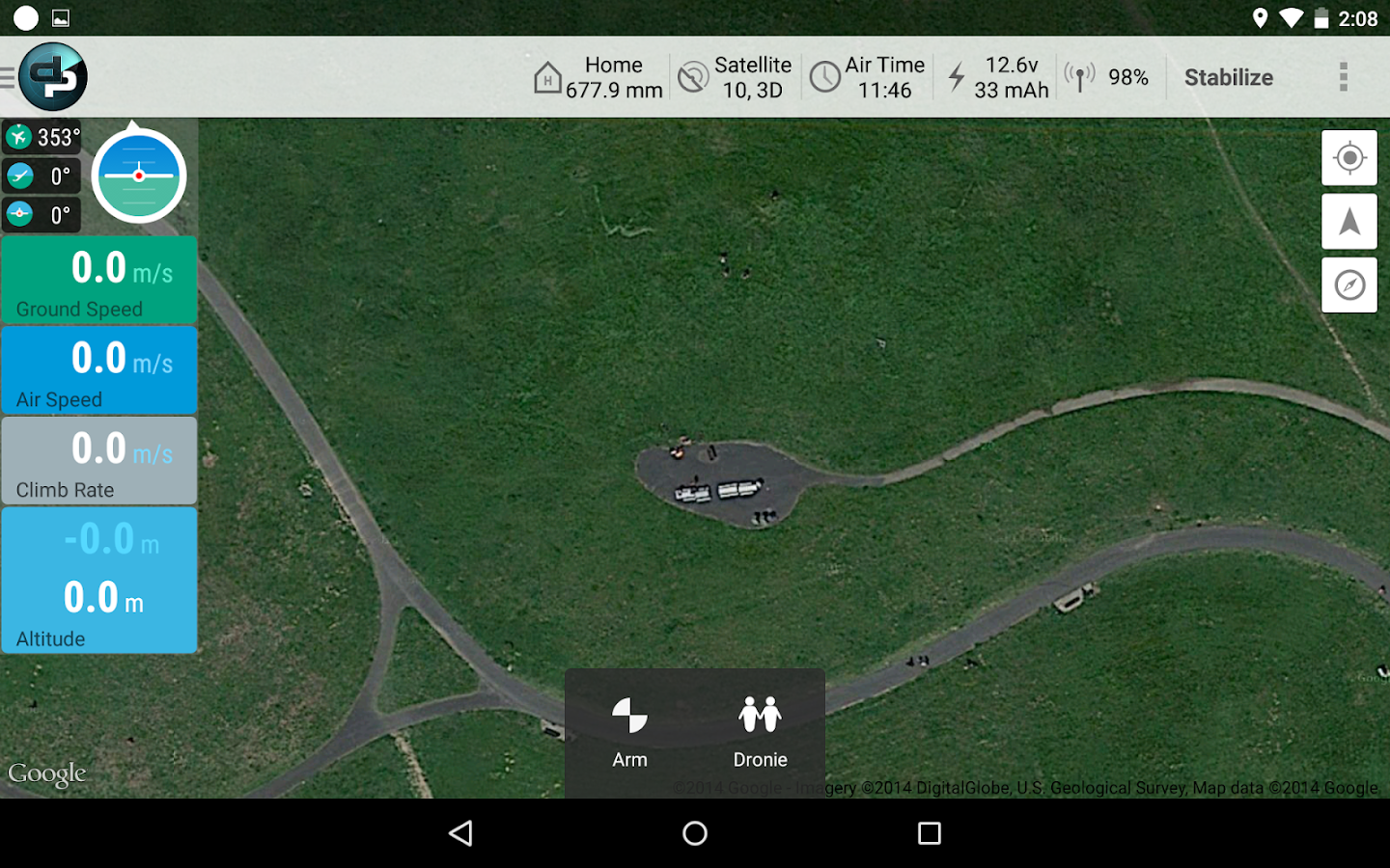   DroidPlanner 2 – Capture d'écran 