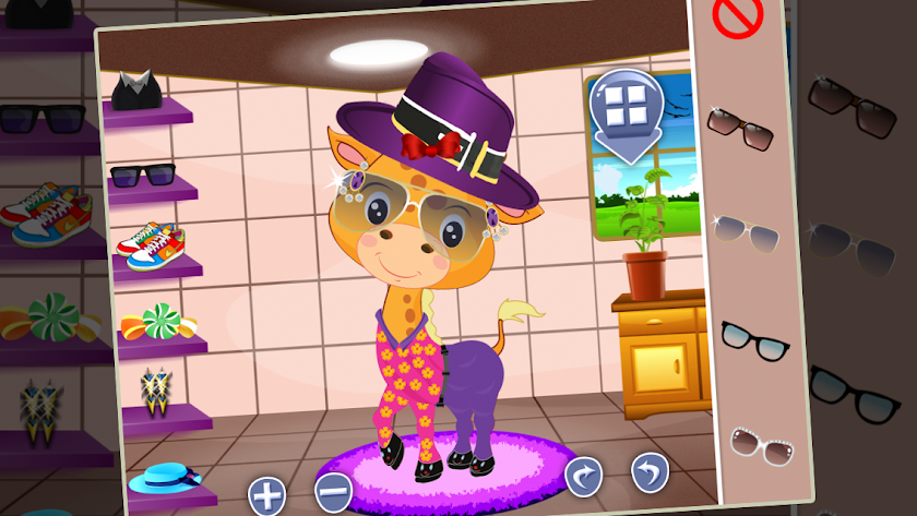 Elephant &amp; Giraffe Care Salon Screen 2