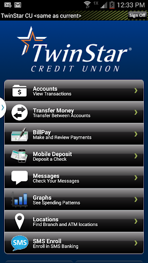 TwinStar CU Mobile Banking