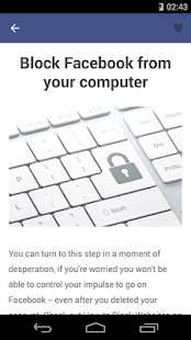 Quit Facebook Addiction Screenshots 2