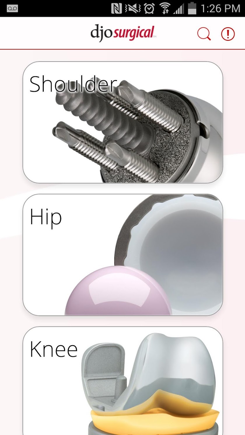 DJO Surgical Screen 1