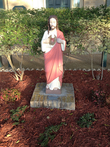 Sacred Heart Statue at St Benilde