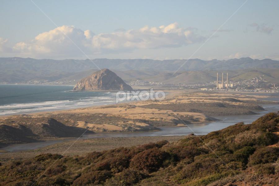 Morro Bay, CA by Zach Thornton - Landscapes Beaches