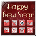 Happy New Year Theme mobile app icon