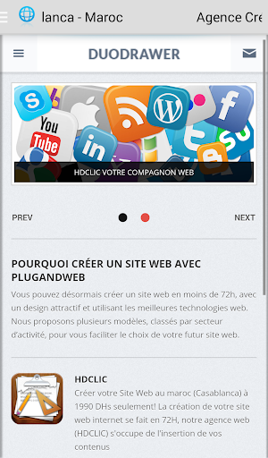 【免費商業App】Creation Site Web au Maroc-APP點子