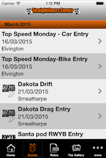 Straightliner Events Screenshots 1