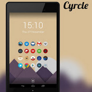 Download Cyrcle Icon Theme Apex Go Nova 14.0 APK