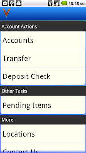 VFCU Mobile Screenshots 0