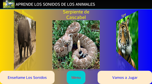 Animals Sounds learn Spanish