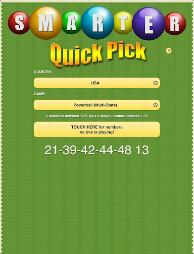 【免費紙牌App】Smarter Quick Pick-APP點子