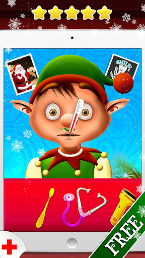 【免費模擬App】Elf Flu Doctor's Frozen Game-APP點子