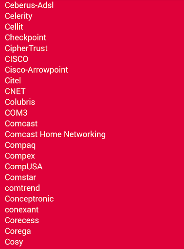 Free WiFi Passwords Router