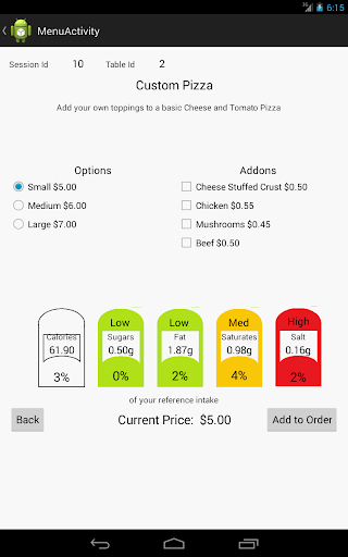 Restaurant System